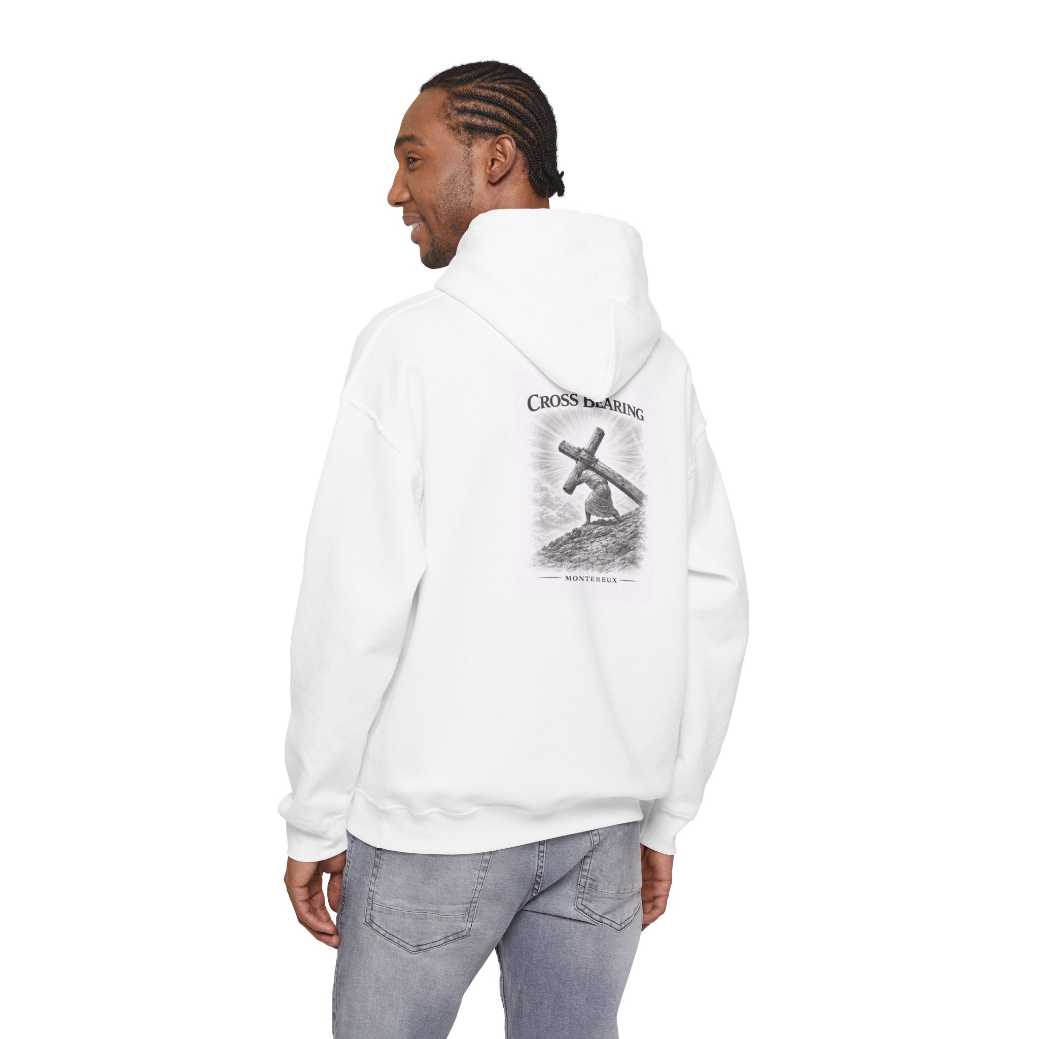 Cross Bearing Unisex Hooded Sweatshirt